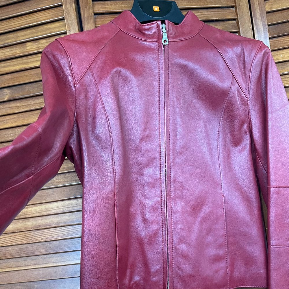 Leather Scuba Jacket